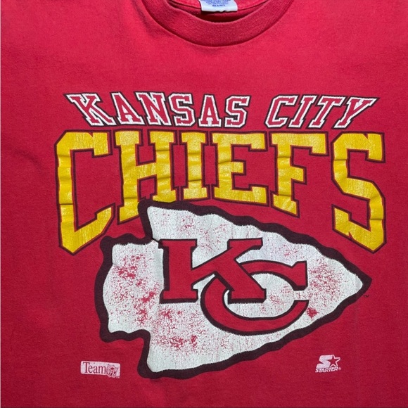 Vintage Chiefs Starter shirt - Picture 2 of 9